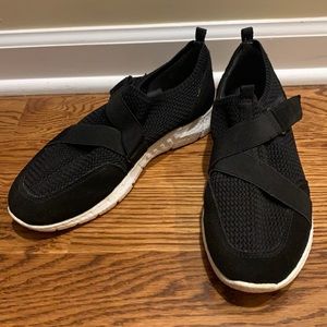 Black Slip on Sneakers